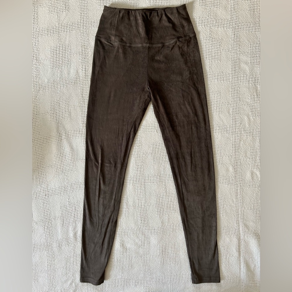 RD Style Taupe Suede Leggings